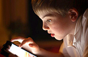 Child Using Mobile Device